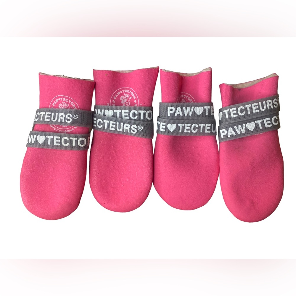 Paw Tectors by Pedigree Water Proof Boot, X-Small, Pink : Pet Boots
